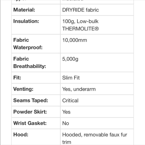 Burton ski jacket - Picture 4 of 5